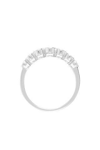 Anello Couronne de Diamants - Oro Bianco e Diamanti