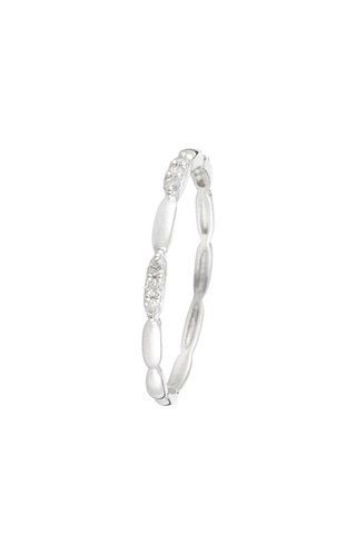 Anello Kulim - Oro bianco e diamanti